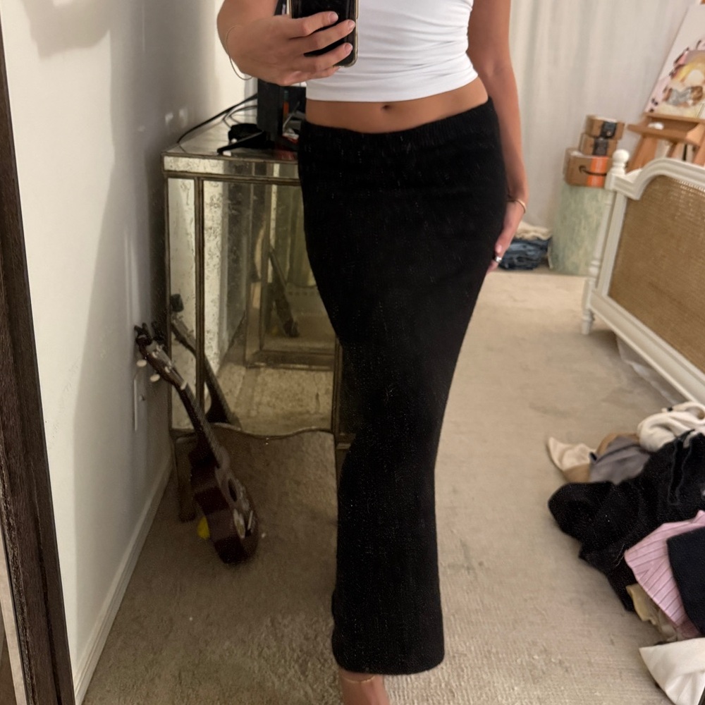 ASOS Black Maxi Skirt